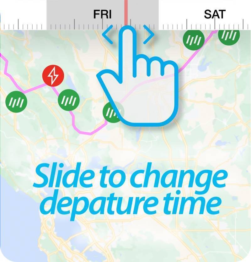 Drive Weather time slider