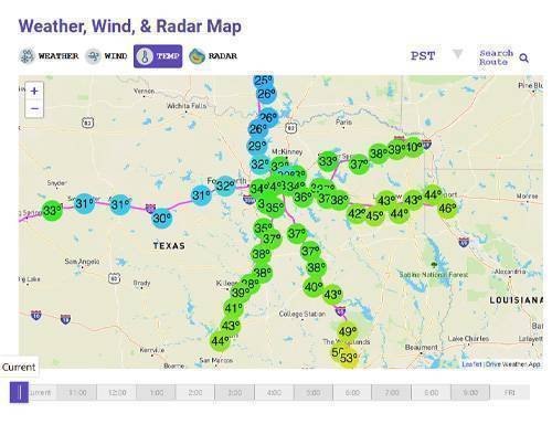 Dallas Intestate Weather Image