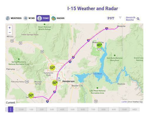 I-15 Nevada Weather Image