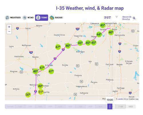I-35 Kansas Weather Image