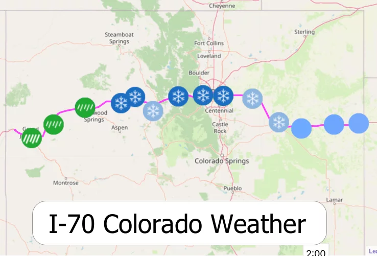 I-70 Colorado Weather