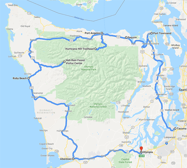 Olympic Peninsula Road Trip