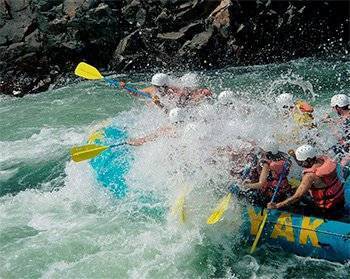 white water rafting road trip