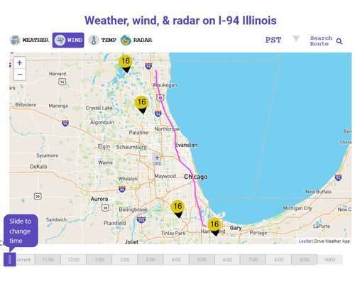 I-94 Illinois Weather - Drive Weather