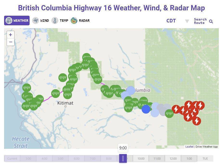 British Columbia Highway 16