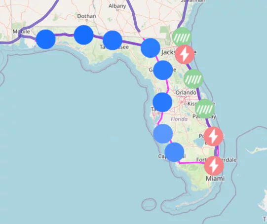 Florida Interstate Weather