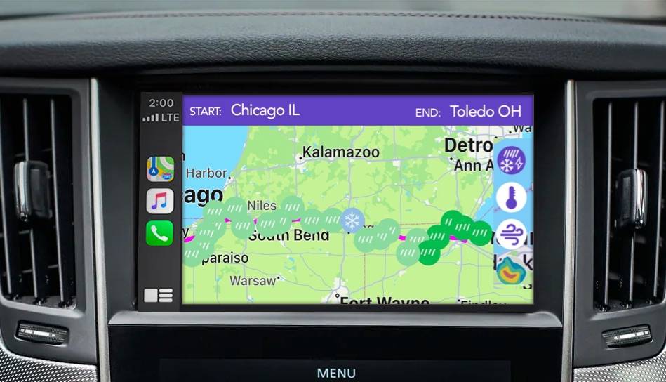 Drive Weather CarPlay
